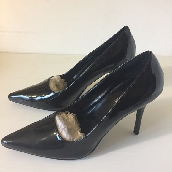 New, Hollywood Heels, High Heel Stiletto, black, various sizes, 4 inch heel, - Picture 3 of 5